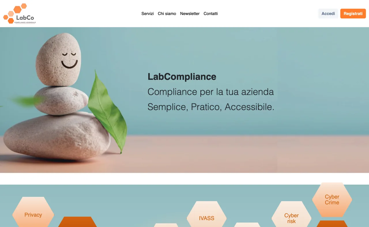 LabCompliance, portale web per servizi di compliance aziendale